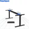 E1 Pro  Elektromos Íróasztal Láb, Fehér, Kétmotoros, 70–120 cm Állítható, 100 kg Teherbírás, Memóriagombokkal