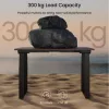 E7Q négylábú elektromos magasságállítható íróasztal láb, Fehér, 4 motorral, 300 kg teherbírással