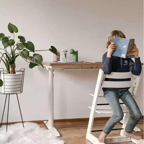 E8 Elektromos Íróasztal ovális Láb, Szürke, 60-125cm Állítható, Kétmotoros, 125 kg Teherbírás, LED érintőképernyő, 4 memóriahely, USB töltőport