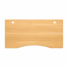 Ergonomikus ívelt asztallap, 140x70cm, Juhar