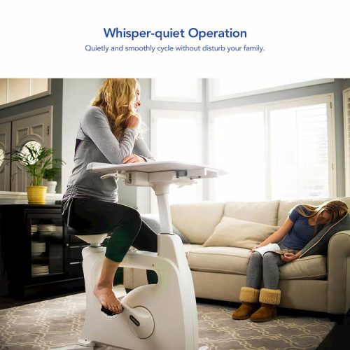 Flexispot V9 asztali fitnesz-szék / otthoni edzőkerékpár, Fehér