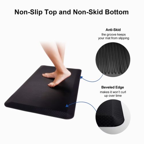 FlexiSpot állómunka szőnyeg MT1, ergonomikus PU‑PVC komfort szőnyeg 100×51 cm