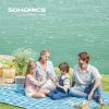 SONGMICS Piknik Takaró, 200*300 cm, Mintás