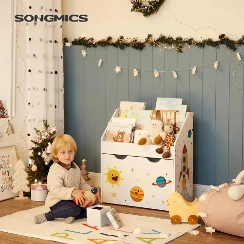SONGMICS játék‑ és könyvespolc