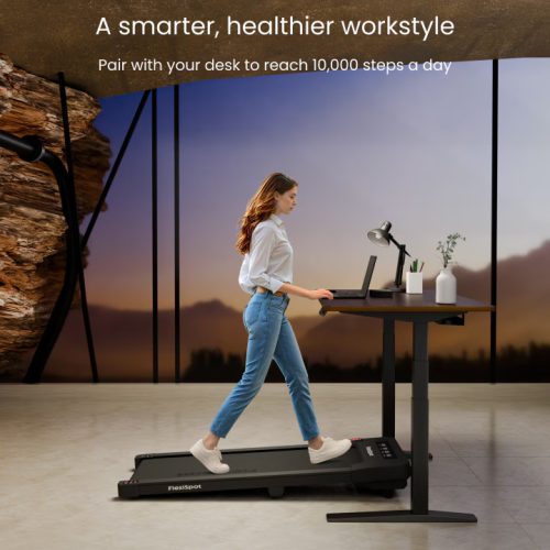 Flexispot MotionX Portable Walkingpad, Asztal Alatti futópad, Csendes, Kompakt Járószalag Irodai és Otthoni Használatra