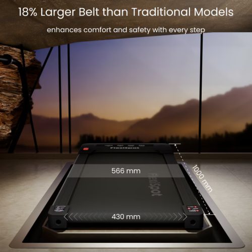 Flexispot MotionX Portable Walkingpad, Asztal Alatti futópad, Csendes, Kompakt Járószalag Irodai és Otthoni Használatra