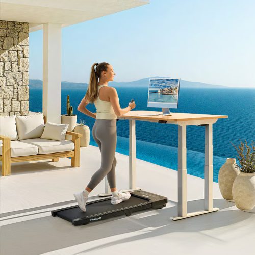 Flexispot MotionX Portable Walkingpad, Asztal Alatti futópad, Csendes, Kompakt Járószalag Irodai és Otthoni Használatra