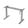 FlexiSpot kézi magasságállítású asztalváz, Szürke