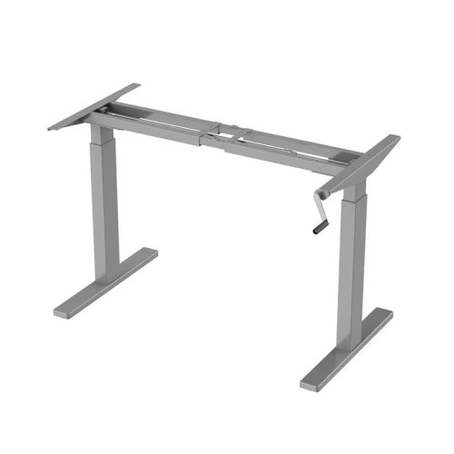 FlexiSpot kézi magasságállítású asztalváz, Szürke