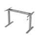 FlexiSpot kézi magasságállítású asztalváz, Szürke