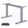 FLEXISPOT E2 Elektromos Íróasztal Láb, Szürke, 71-120 Cm Állítható, Kétmotoros, 100 kg Teherbírás, Memóriagombokkal, Otthonra, Irodába