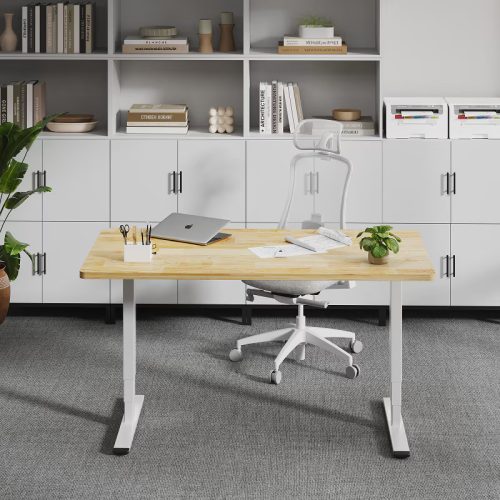 FLEXISPOT E5 Elektromos Íróasztal Láb, Szürke, 62-125cm Állítható, Kétmotoros, 120 kg Teherbírás, Memóriagombokkal