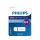 Philips Pendrive USB 2.0 64GB Snow Edition fehér-lila