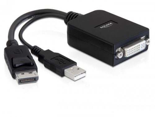 Delock Adapter Displayport apa> DVI-I 24+5 anya active