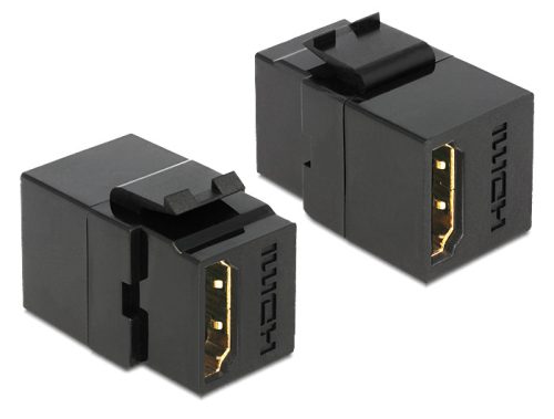 Delock Keystone modul HDMI anya > HDMI anya, fekete