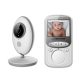 Esperanza Juan Baby Monitor 2,4" LCD kijelzovel, fehér-szürke