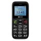 Maxcom MM426 SE Dual Sim mobiltelefon extra nagy gombokkal, vészhívóval fekete