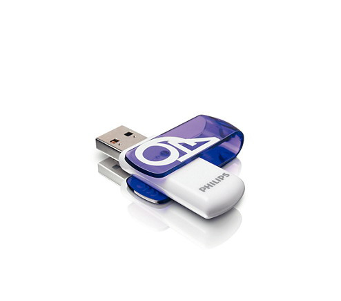 Philips USB 2.0 64GB Vivid Edition lila