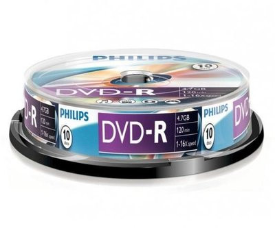 Philips DVD-R47CBx10 Hengeres