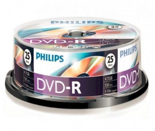 Philips DVD-R 47CBx25 hengeres