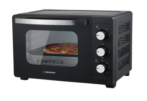 [ÚJRACSOMAGOLT] Esperanza EKO005 Prosciutto Minisütő 20L, 1600W, Fekete