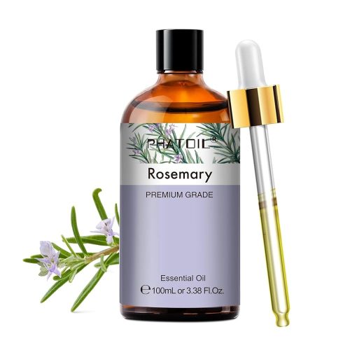 Phatoil 100 ml Természetes Illóolaj – Aromaterápiához, Relaxációhoz és Közérzetjavításhoz, Rozmaring Illatú
