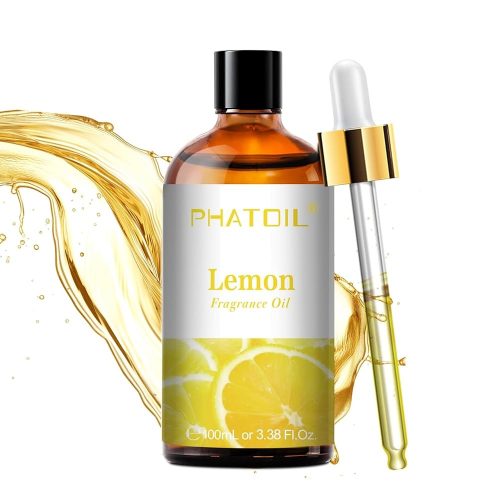 Phatoil 100 ml Illatolaj – Aromaterápiához, Relaxációhoz és Közérzetjavításhoz, Citrom Illatú