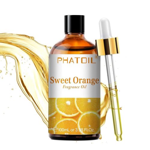Phatoil 100 ml Illatolaj – Aromaterápiához, Relaxációhoz és Közérzetjavításhoz, Édes Narancs Illatú