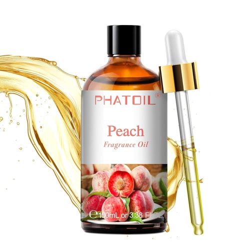 Phatoil 100 ml Illatolaj – Aromaterápiához, Relaxációhoz és Közérzetjavításhoz, Barack Illatú
