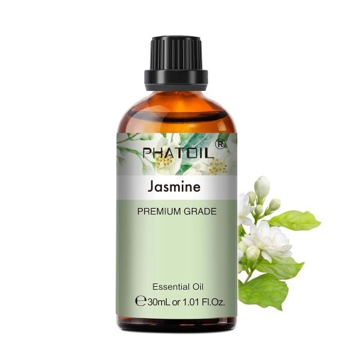 Phatoil 30 ml Természetes Illóolaj – Aromaterápiához, Relaxációhoz és Közérzetjavításhoz, Jázmin Illatú