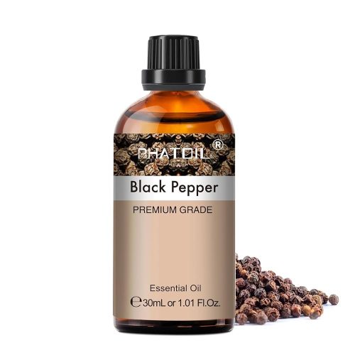 Phatoil 30 ml Természetes Illóolaj – Aromaterápiához, Relaxációhoz és Közérzetjavításhoz, Feketebors Illatú