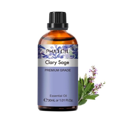 Phatoil 30 ml Természetes Illóolaj – Aromaterápiához, Relaxációhoz és Közérzetjavításhoz, Zsályya Illatú