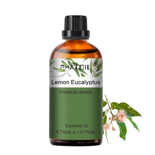Phatoil 30 ml Természetes Illóolaj – Aromaterápiához, Relaxációhoz és Közérzetjavításhoz, Citrom Eukaliptusz Illatú