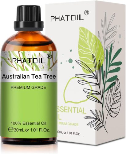 Phatoil 30 ml Természetes Illóolaj – Aromaterápiához, Relaxációhoz és Közérzetjavításhoz, Ausztráliai Teafa Illatú