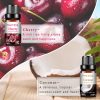 PHATOIL Delicious & Juicy Fruit Fragrance Oil Set 6pcs x 10ML Gift Box, Prémium Illóolaj Válogatás Díszdobozban