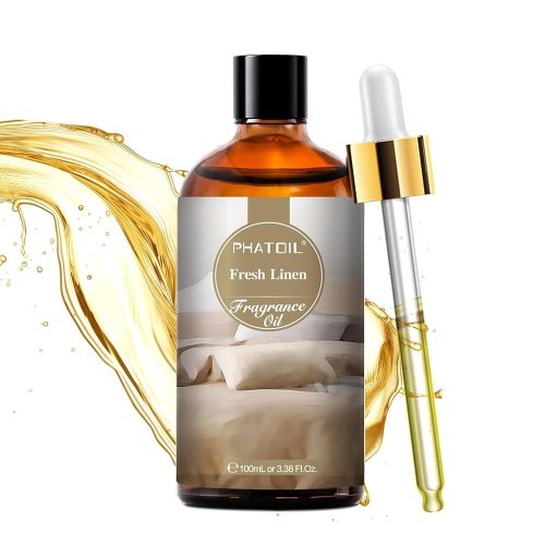 Phatoil 100 ml Illatolaj – Aromaterápiához, Relaxációhoz és Közérzetjavításhoz, Friss Ágynemű Illatú