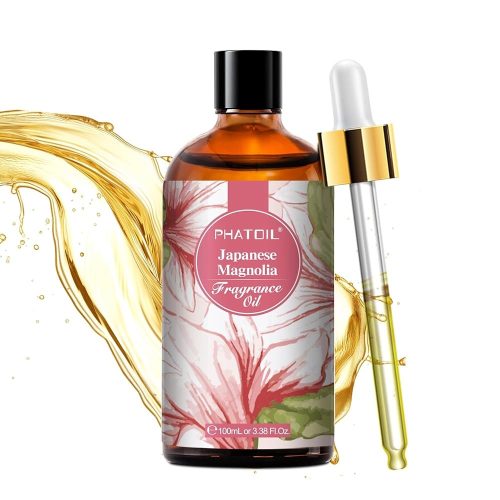 Phatoil 100 ml Illatolaj – Aromaterápiához, Relaxációhoz és Közérzetjavításhoz, Japán Magnólia Illatú