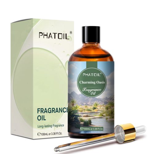 Phatoil 100 ml Illatolaj – Aromaterápiához, Relaxációhoz és Közérzetjavításhoz, Csábító Oázis Illatú