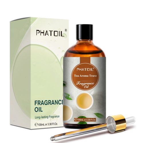 Phatoil 100 ml Illatolaj – Aromaterápiához, Relaxációhoz és Közérzetjavításhoz, Tea Aroma Illatú