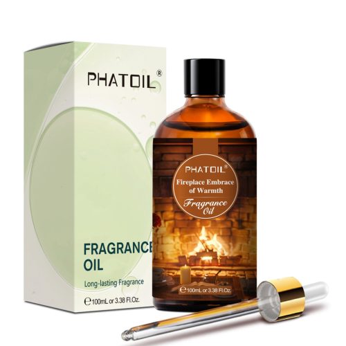 Phatoil 100 ml Illatolaj – Aromaterápiához, Relaxációhoz és Közérzetjavításhoz, A Kandalló Melege Illatú