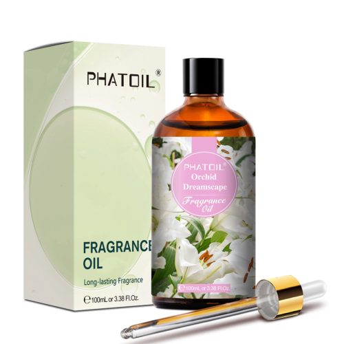 Phatoil 100 ml Illatolaj – Aromaterápiához, Relaxációhoz és Közérzetjavításhoz, Orchidea Illatú