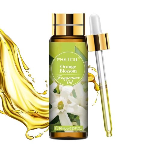 Phatoil 10 ml Természetes Illóolaj – Aromaterápiához, Relaxációhoz és Közérzetjavításhoz, Narancsvirág Illatú