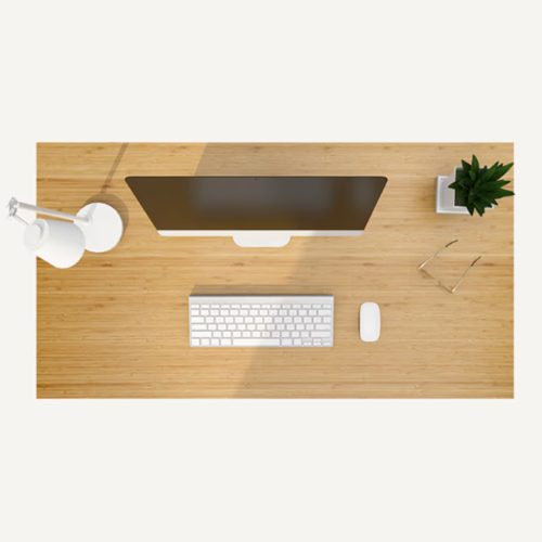 FlexiSpot Bambusz asztallap, 120x60cm, környezetbarát anyagból, tartós és stabil kivitel