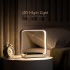 【ÚJRACSOMAGOLT】WILIT A13 Wireless Charger Bedside Lamp Éjjeli Lámpa 5W Vezeték nélküli töltővel