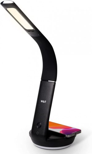 WILIT U8QC Wireless Charger Bedside Lamp Éjjeli Lámpa 5W Vezeték nélküli töltővel