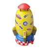 Water Rocket Vízi Rakéta Gyermekeknek, Nyári Oktató Jellegű Kültéri Játék, Maximum 1.8 Méterig Repül Fel, Sárga