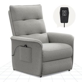   FLEXISPOT elektromos relax fotel állítható háttámlá, Világosszürke