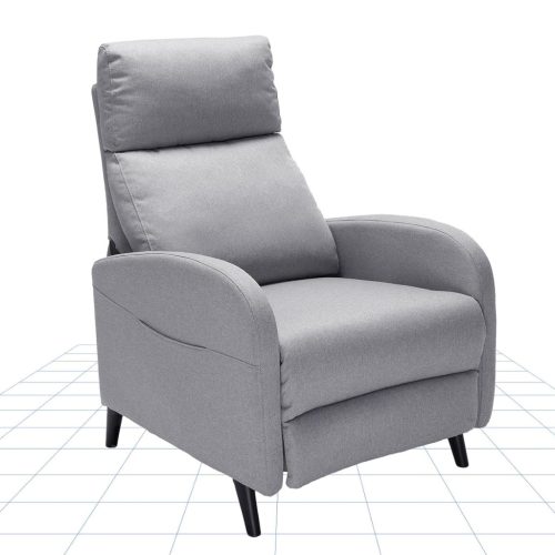 Flexispot XC sorozatú állítható pihenőfotel, Szürke