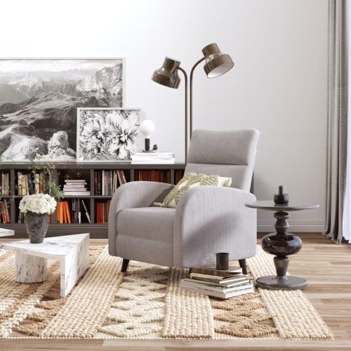 Flexispot XC sorozatú állítható pihenőfotel, Khaki