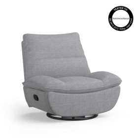   FlexiSpot XC6 Lotus forgatható és hintáztatható relax-fotel, Világosszürke